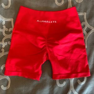 ALPHALETE Amplify Short 4.5” | FORMULA RED XS